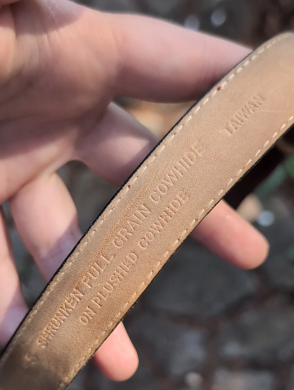 Double Logo Gold Yves Saint Laurent Brown Leather Belt with Gold Accent